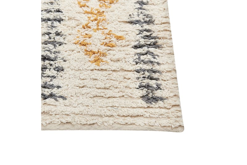 Kadapa Bomullsmatta 160x230 cm - Gul - Textilier & mattor - Mattor - Modern matta - Bomullsmattor