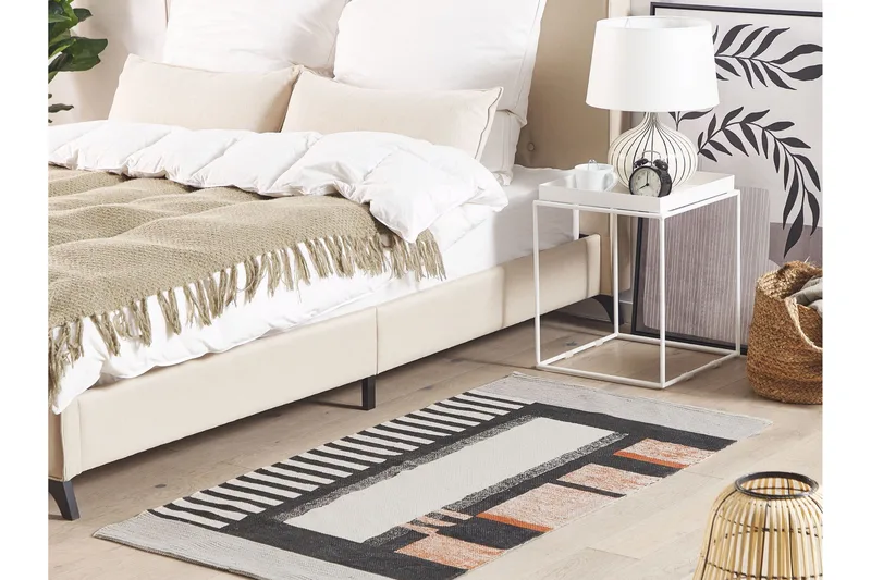 Kakinada Ryamatta 80x150 cm - Röd - Textilier & mattor - Mattor - Modern matta - Bomullsmattor