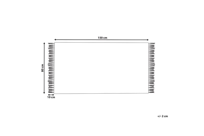 Kalfa Jutematta 80x150 cm - Beige - Textilier & mattor - Mattor - Modern matta - Jutemattor & sisalmattor