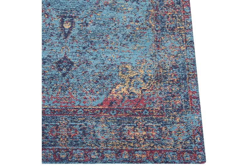 Kansu Bomullsmatta 200x300 cm Blå - Textilier & mattor - Mattor - Modern matta - Bomullsmattor
