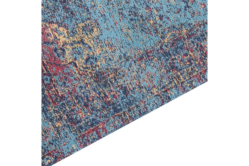 Kansu Bomullsmatta 200x300 cm Blå - Textilier & mattor - Mattor - Modern matta - Bomullsmattor