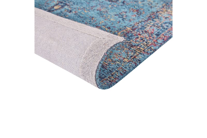Kansu Bomullsmatta 200x300 cm Blå - Textilier & mattor - Mattor - Modern matta - Bomullsmattor