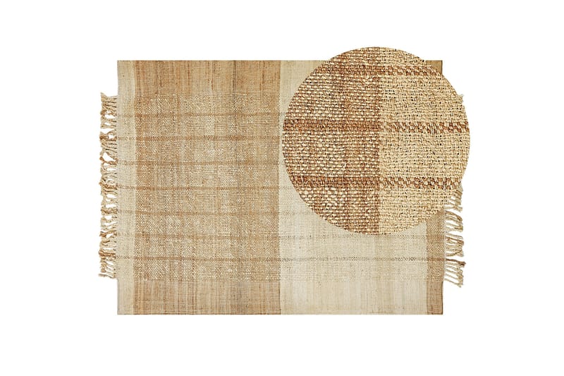 Karkin Jutematta 160x230 cm - Beige - Textilier & mattor - Mattor - Modern matta - Jutemattor & sisalmattor