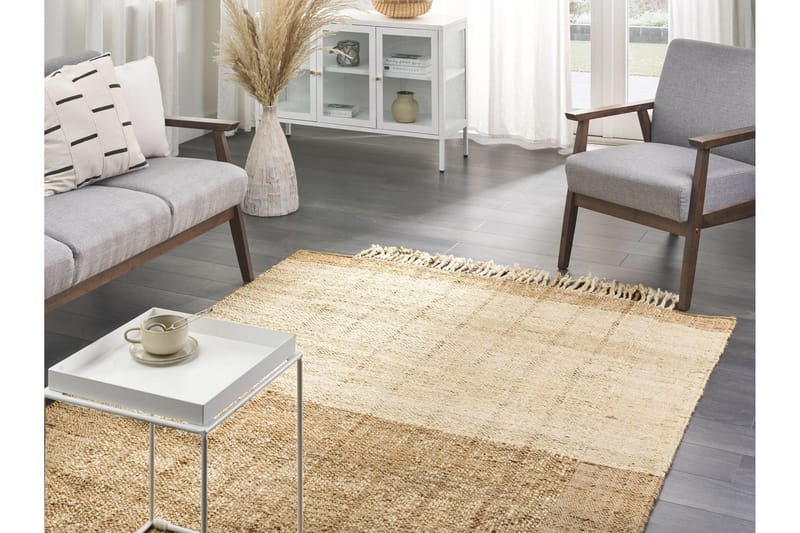Karkin Jutematta 160x230 cm - Beige - Textilier & mattor - Mattor - Modern matta - Jutemattor & sisalmattor