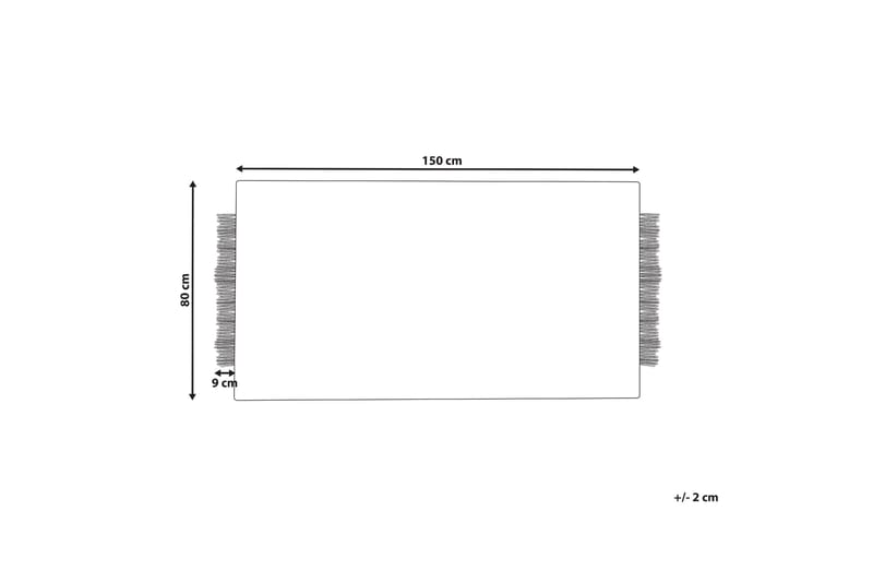 Karkin Jutematta 80x150 cm - Beige - Textilier & mattor - Mattor - Modern matta - Jutemattor & sisalmattor