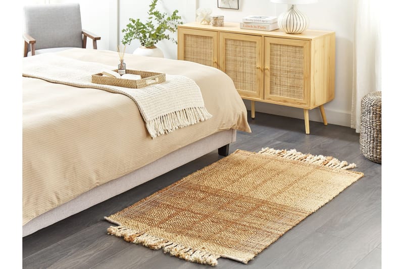 Karkin Jutematta 80x150 cm - Beige - Textilier & mattor - Mattor - Modern matta - Jutemattor & sisalmattor