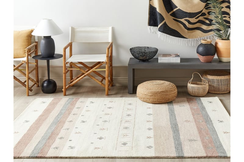 Karli Ryamatta 160x230 cm Beige - Textilier & mattor - Mattor - Modern matta - Ryamattor