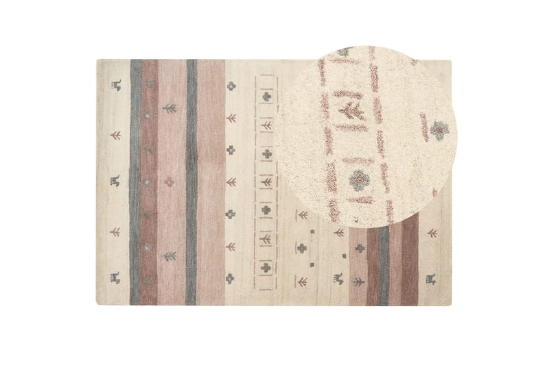 Karli Ryamatta 160x230 cm Beige - Textilier & mattor - Mattor - Modern matta - Ryamattor