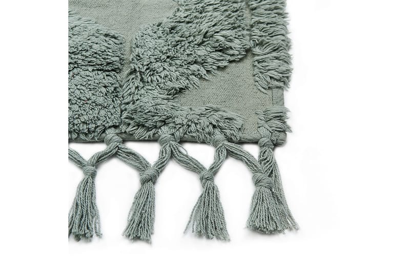 Kars Ryamatta 140x200 cm - Grön - Textilier & mattor - Mattor - Modern matta - Ryamattor