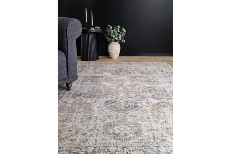 Kashan Wiltonmatta 160x230 cm Rektangulär - Beige/Orange - Textilier & mattor - Mattor - Modern matta - Friezemattor