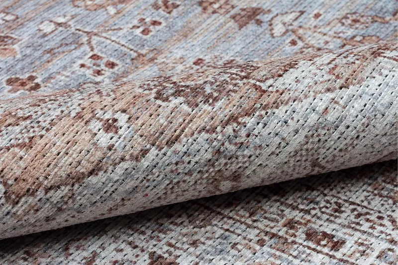 Kashan Wiltonmatta 240x340 cm Rektangulär - Blå/Creme - Textilier & mattor - Mattor - Modern matta - Friezemattor