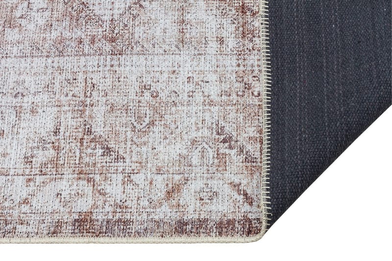 Kashan Wiltonmatta 80x200 cm Oval - Creme - Textilier & mattor - Mattor - Modern matta - Friezemattor