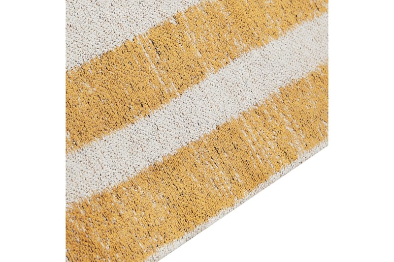 Katra Bomullsmatta 140x200 cm - Gul - Textilier & mattor - Mattor - Modern matta - Ryamattor