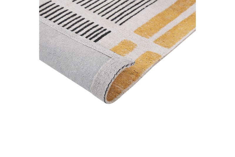 Katra Bomullsmatta 200x300 cm Gul - Textilier & mattor - Mattor - Modern matta - Ryamattor