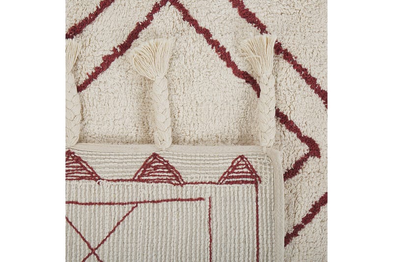 Kenitra Bomullsmatta 140x200 cm - Svart/Vit - Textilier & mattor - Mattor - Modern matta - Bomullsmattor