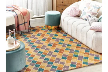 Keskin Ullmatta 160x230 cm - Beige - Textilier & mattor - Mattor - Modern matta - Ullmattor