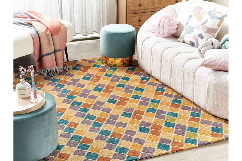 Keskin Ullmatta 160x230 cm - Beige - Textilier & mattor - Mattor - Modern matta - Ullmattor