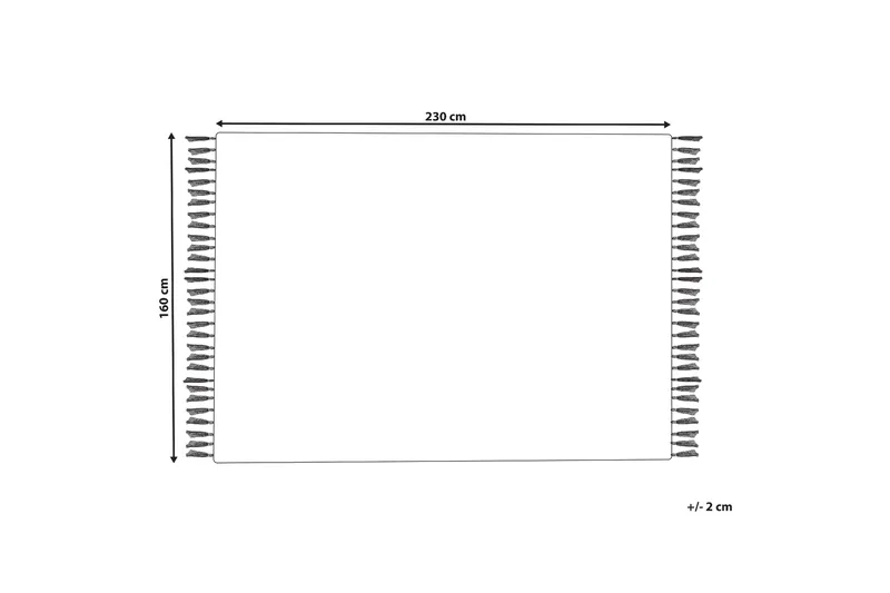 Kestel Ullmatta 160x230 cm - Beige - Textilier & mattor - Mattor - Modern matta - Ullmattor