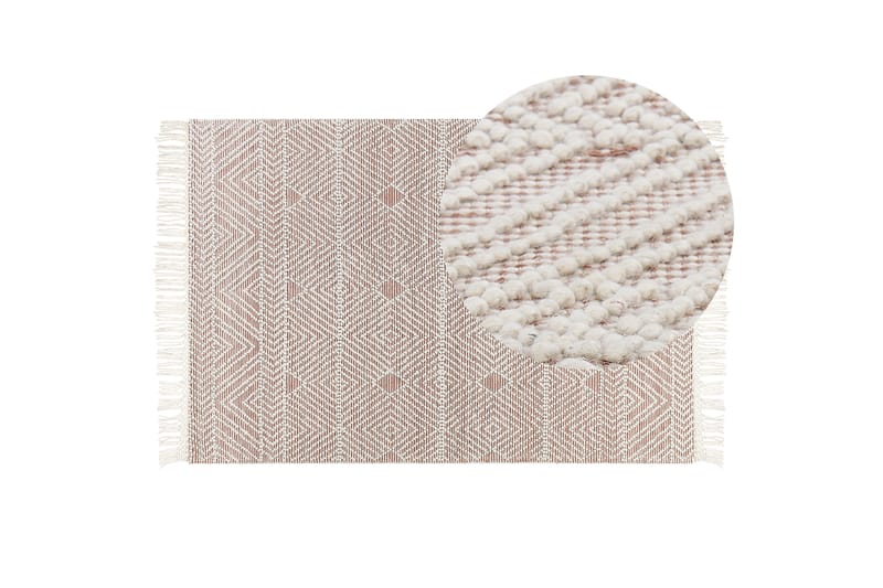 Kestel Ullmatta 160x230 cm Beige - Textilier & mattor - Mattor - Modern matta - Ullmattor