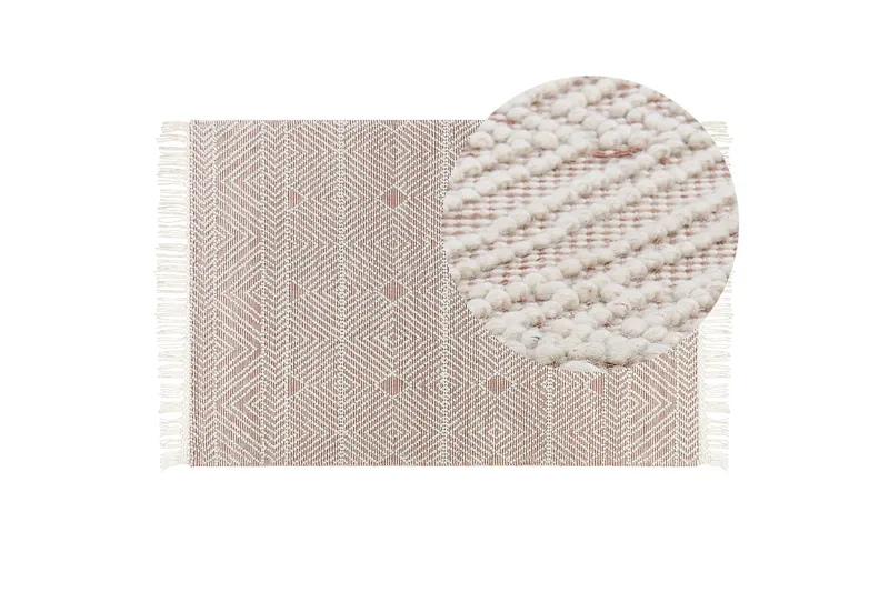 Kestel Ullmatta 160x230 cm - Beige - Textilier & mattor - Mattor - Modern matta - Ullmattor