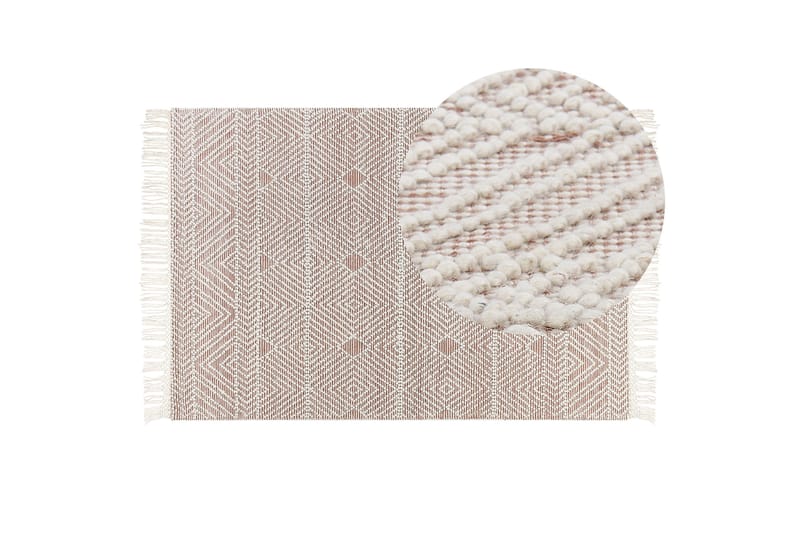 Kestel Ullmatta 160x230 cm - Beige - Textilier & mattor - Mattor - Modern matta - Ullmattor