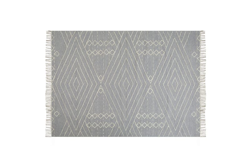 Khenifra Bomullsmatta 160x230 cm, Grå
