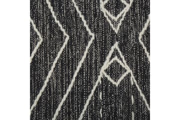 Khenifra Bomullsmatta 160x230 cm - Svart/Vit - Textilier & mattor - Mattor - Modern matta - Bomullsmattor