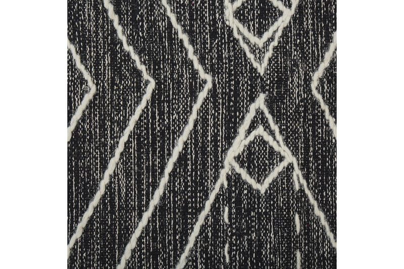 Khenifra Bomullsmatta 160x230 cm - Svart/Vit - Textilier & mattor - Mattor - Modern matta - Bomullsmattor