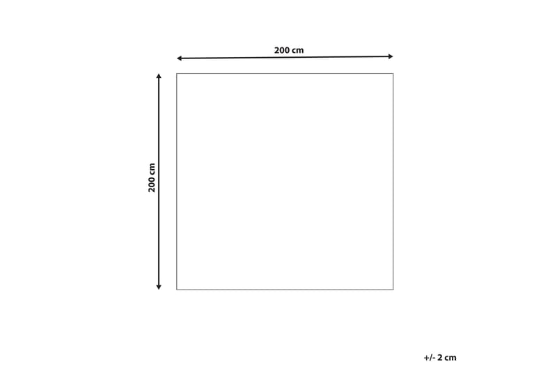 Kinik Ullmatta 200x200 cm Beige - Textilier & mattor - Mattor - Modern matta - Ullmattor
