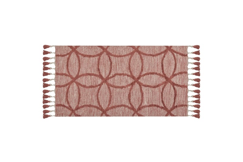 Kirsehir Bomullsmatta 80x150 cm, Röd