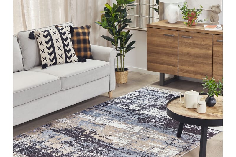 Konakli Ryamatta 140x200 cm - Beige - Textilier & mattor - Mattor - Modern matta - Gångmattor