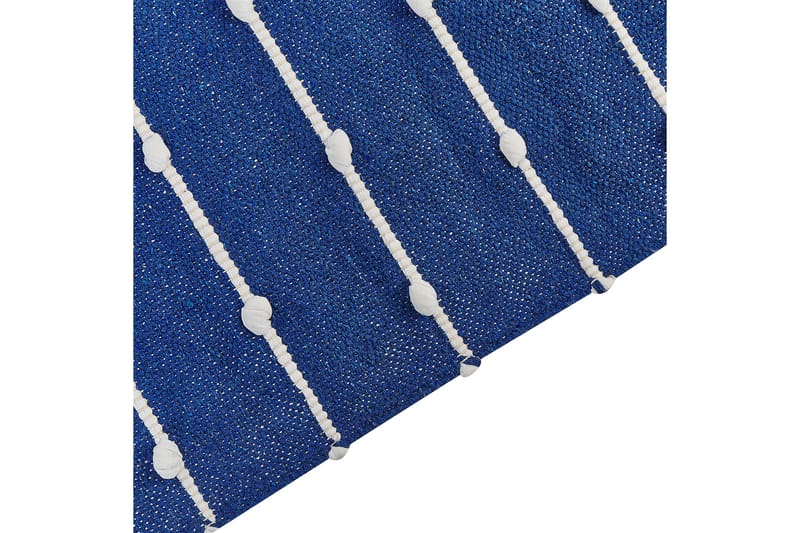 Kondhali Ryamatta 80x150 cm - Blå - Textilier & mattor - Mattor - Modern matta - Bomullsmattor