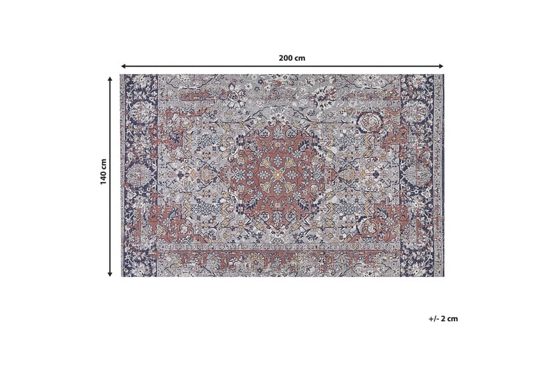 Korgan Ryamatta 140x200 cm - Brons - Textilier & mattor - Mattor - Modern matta - Ryamattor