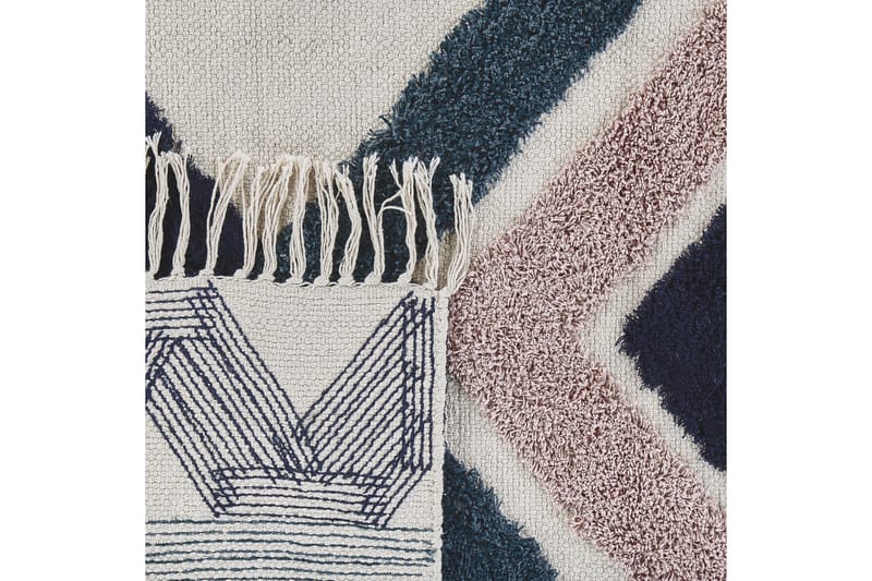 Kozlu Ryamatta 80x150 cm - Blå - Textilier & mattor - Mattor - Modern matta - Bomullsmattor