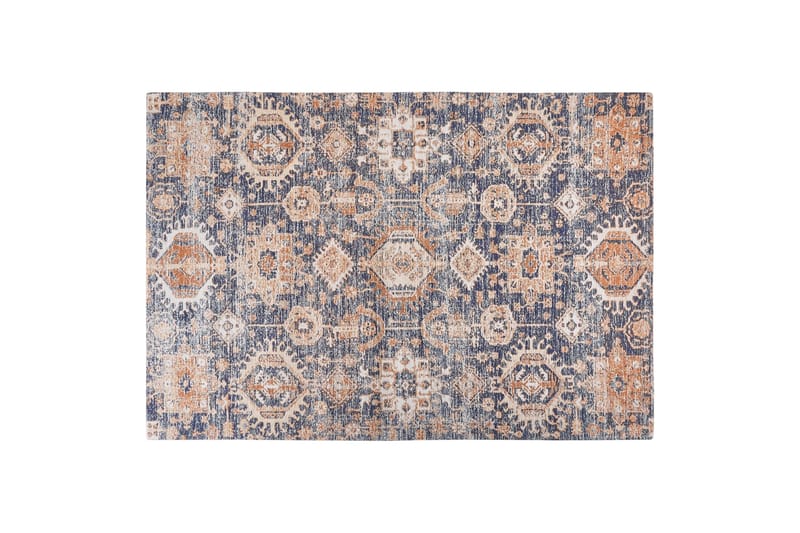 Kurin Bomullsmatta 140x200 cm, Blå