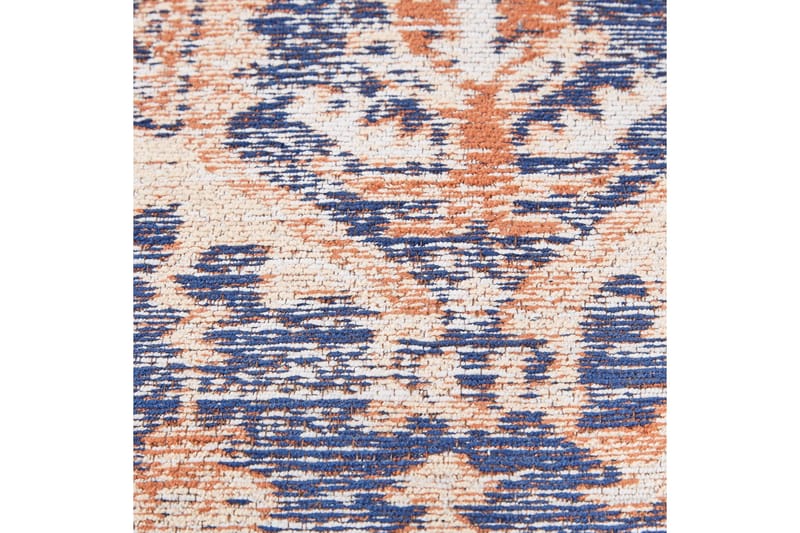 Kurin Bomullsmatta 140x200 cm - Blå - Textilier & mattor - Mattor - Modern matta - Gångmattor