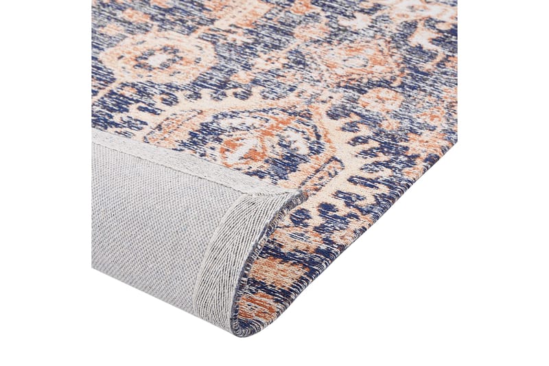 Kurin Bomullsmatta 140x200 cm - Blå - Textilier & mattor - Mattor - Modern matta - Gångmattor