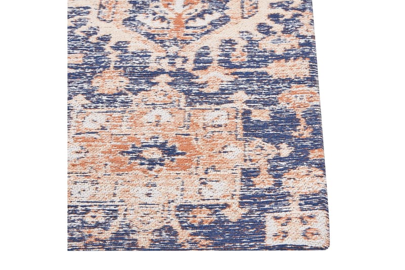 Kurin Bomullsmatta 140x200 cm - Blå - Textilier & mattor - Mattor - Modern matta - Gångmattor