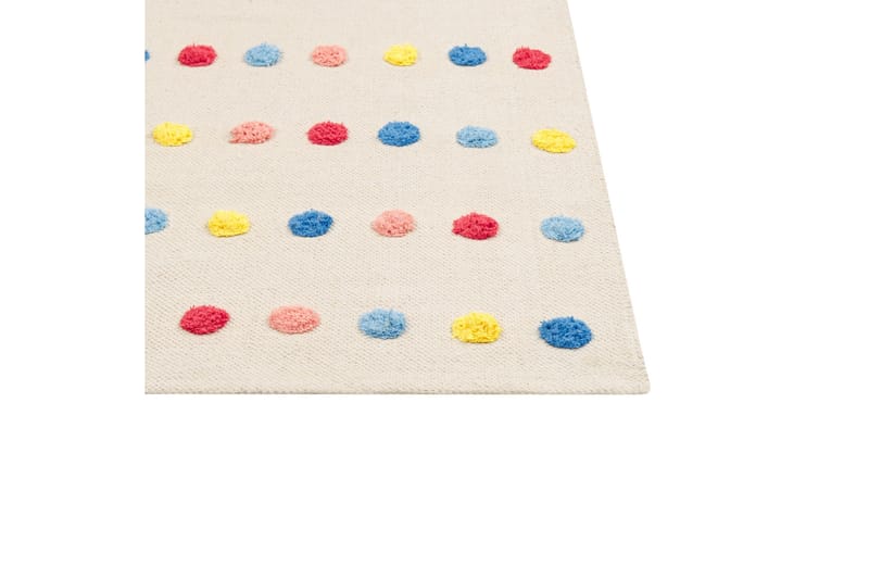 Leles Bomullsmatta 80x150 cm - Beige - Textilier & mattor - Mattor - Modern matta - Bomullsmattor