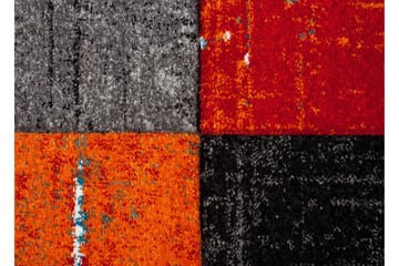 London Square Friezematta 200x290 - Röd/Orange - Textilier & mattor - Mattor - Modern matta - Friezemattor
