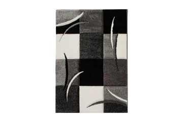 London Patch Friezematta 200x290 - Svart - Textilier & mattor - Mattor - Modern matta - Friezemattor