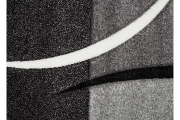 London Patch Friezematta 200x290 - Svart - Textilier & mattor - Mattor - Modern matta - Friezemattor