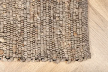 Loump Ullmatta 200x300 cm - Grå/Beige - Textilier & mattor - Mattor - Modern matta - Ullmattor