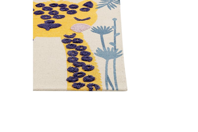 Luas Bomullsmatta 80x150 cm - Beige - Textilier & mattor - Mattor - Modern matta - Bomullsmattor