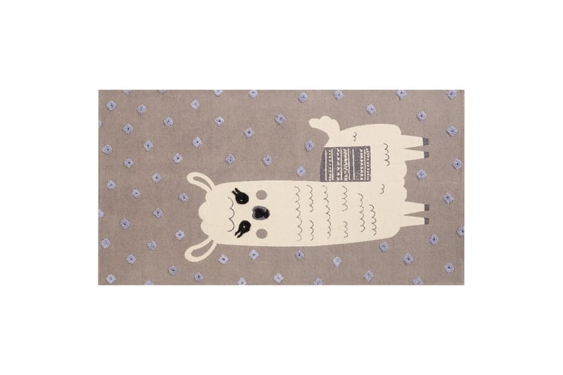 Lubuk Bomullsmatta 80x150 cm, Brun