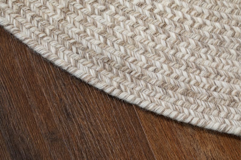 Lya Ullmatta Ø300 cm Rund - Beige - Textilier & mattor - Mattor - Modern matta - Ullmattor