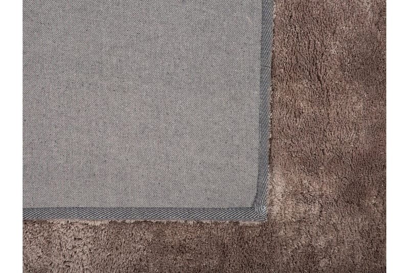Lyme Matta Lång Lugg 200x200 cm - Ljusbrun - Textilier & mattor - Mattor - Modern matta - Ryamattor