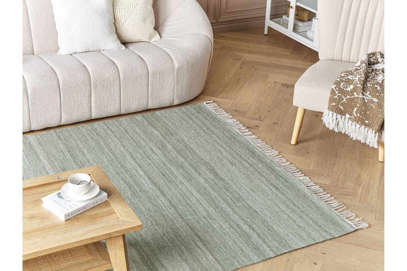 Malhia Ryamatta 160x230 cm Grön - Textilier & mattor - Mattor - Modern matta - Ryamattor