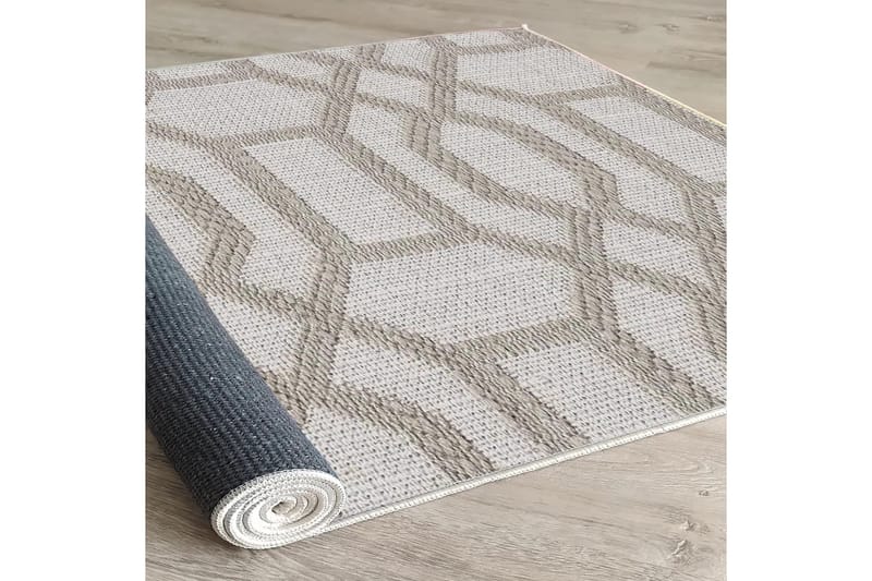 Maltina Bomullsmatta 140x220 cm Rektangulär - Grå - Textilier & mattor - Mattor - Modern matta - Bomullsmattor