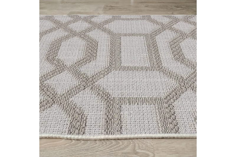 Maltina Bomullsmatta 140x220 cm Rektangulär - Grå - Textilier & mattor - Mattor - Modern matta - Bomullsmattor